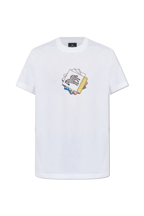 T-shirt with colorful print od PS Paul Smith