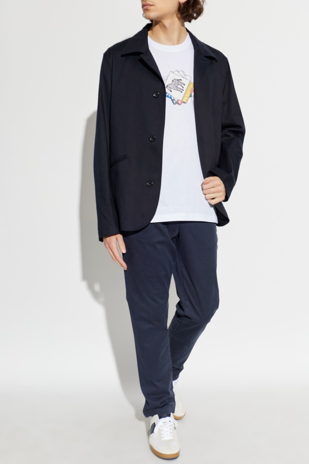 PS Paul Smith Camiseta con estampado de colores