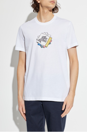 PS Paul Smith Camiseta con estampado de colores