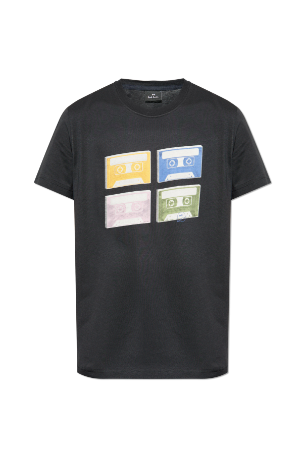 T-shirt with colorful print od PS Paul Smith