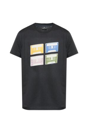 T-shirt with colorful print