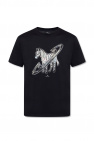 Джинсова футболка "moto t-shirt" з білого деніму сша s
