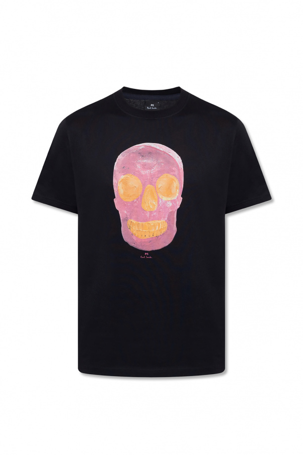 KENZO T-SHIRT WITH TIGER MOTIF Printed T-shirt