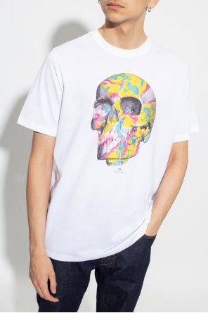 embroidered t shirt john richmond t shirt white Printed T-shirt