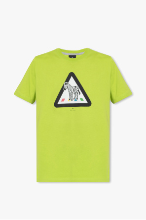 Printed t-shirt od T-Shirt mit Druckmotiv auf dem Rücke