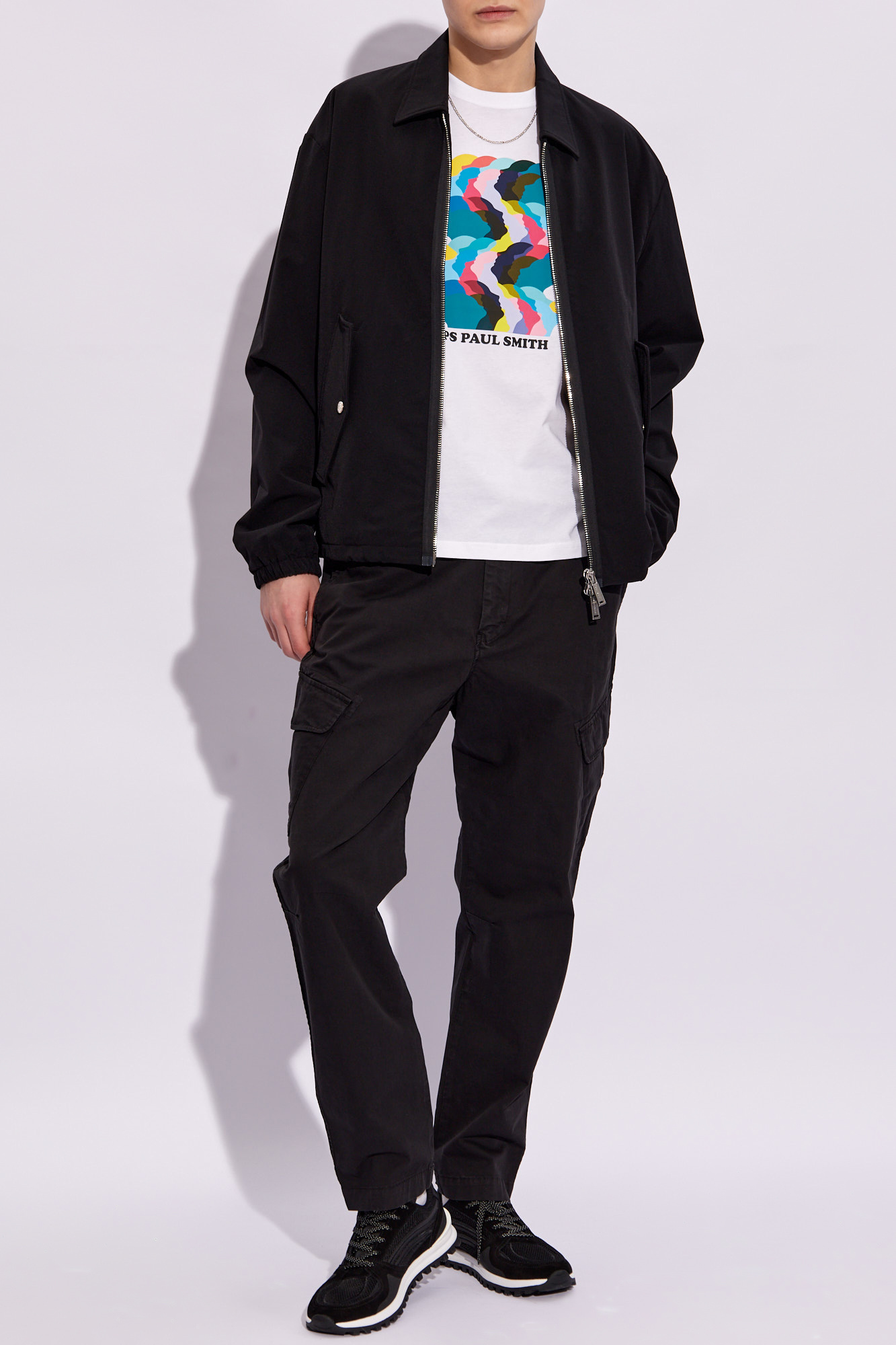 PS Paul Smith T-shirt amp z nadrukiem