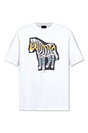 Camiseta con estampado colorido