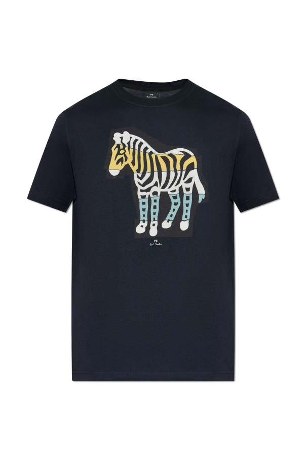 T-shirt with colorful print od PS Paul Smith