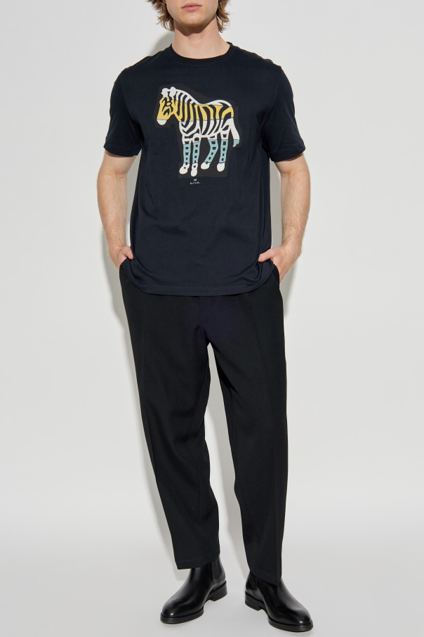 PS Paul Smith T-Shirt mit buntem Aufdruck