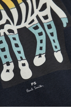 PS Paul Smith T-Shirt mit buntem Aufdruck