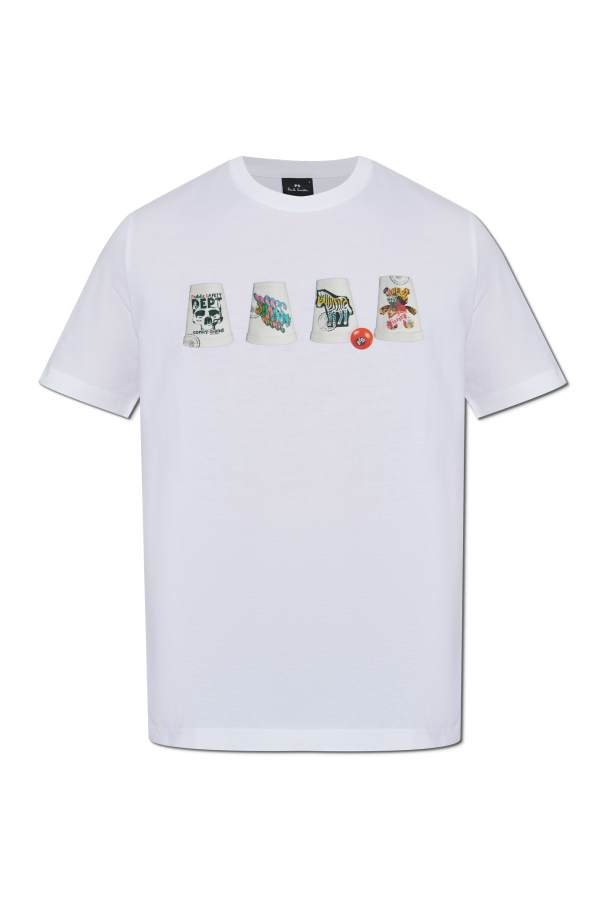 T-shirt with colorful print od PS Paul Smith