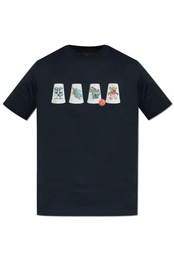 T-shirt with colorful print od PS Paul Smith