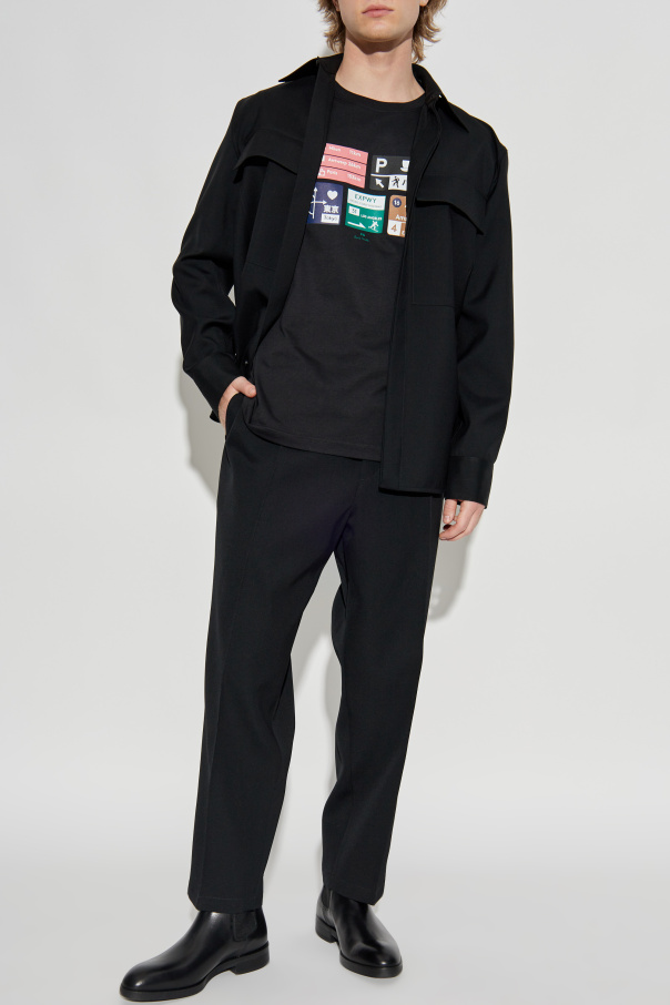 PS Paul Smith T-Shirt mit buntem Druck