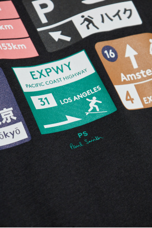 PS Paul Smith T-Shirt mit buntem Druck