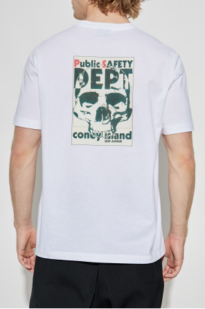 PS Paul Smith T-Shirt mit buntem Aufdruck