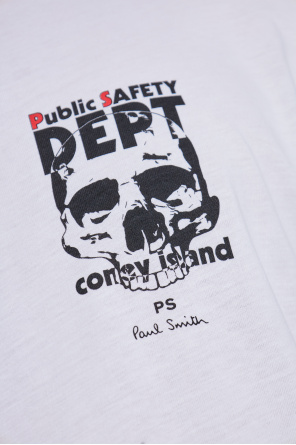 PS Paul Smith T-Shirt mit buntem Aufdruck
