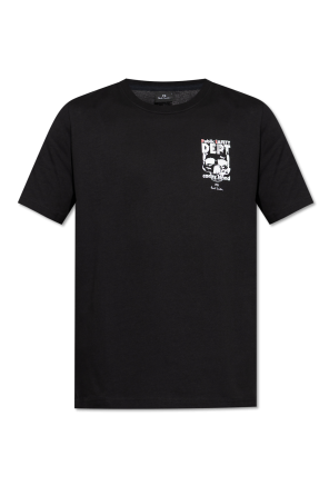 T-shirt with colorful print