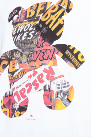 PS Paul Smith T-shirt z kolorowym nadrukiem