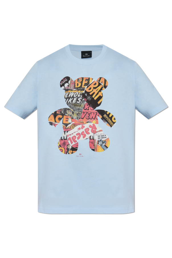 T-shirt with colorful print od PS Paul Smith