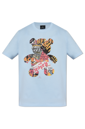 T-shirt with colorful print