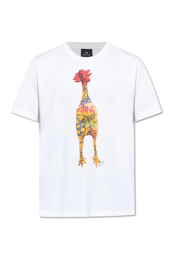 T-shirt with colorful print od PS Paul Smith