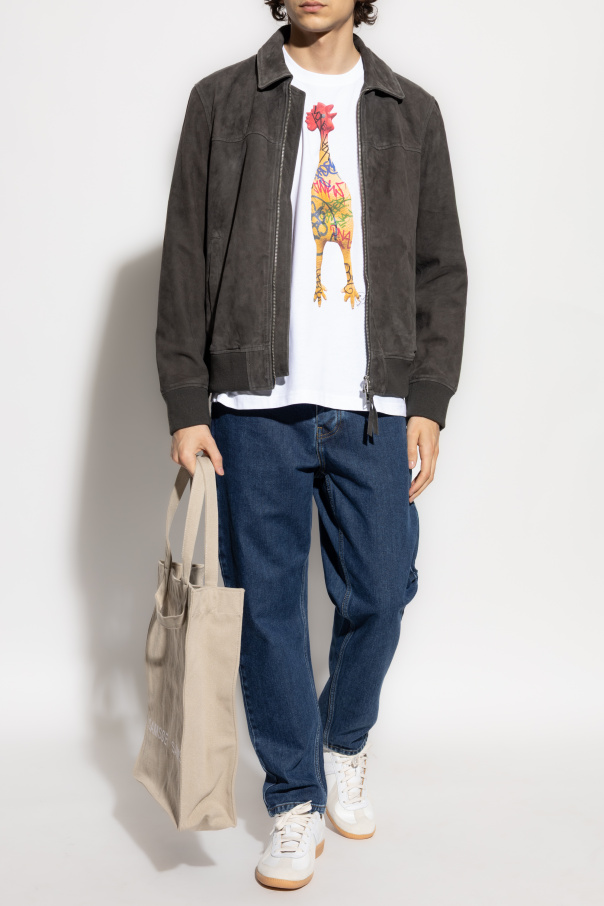 PS Paul Smith Camiseta con estampado de colores