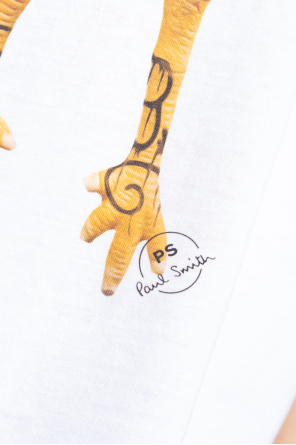 PS Paul Smith Camiseta con estampado de colores