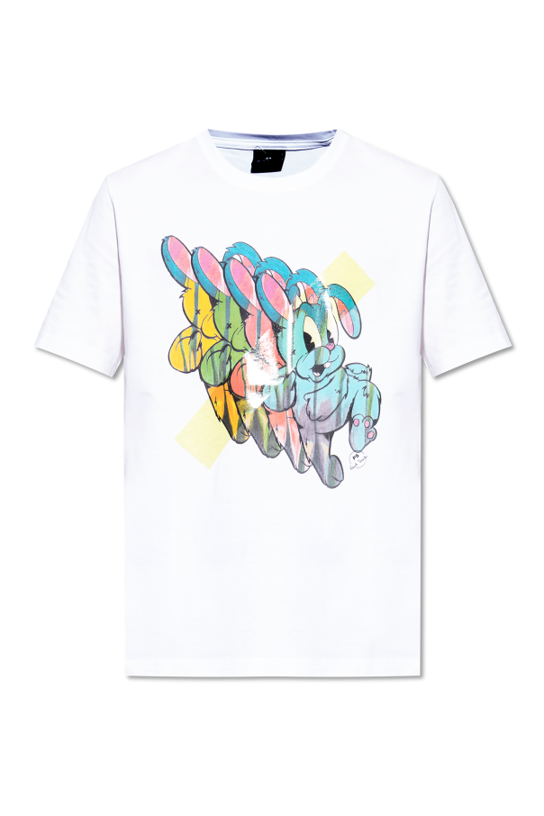 T-shirt with colorful print od PS Paul Smith