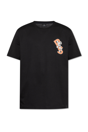 T-shirt with colorful print