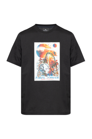 T-shirt with colorful print