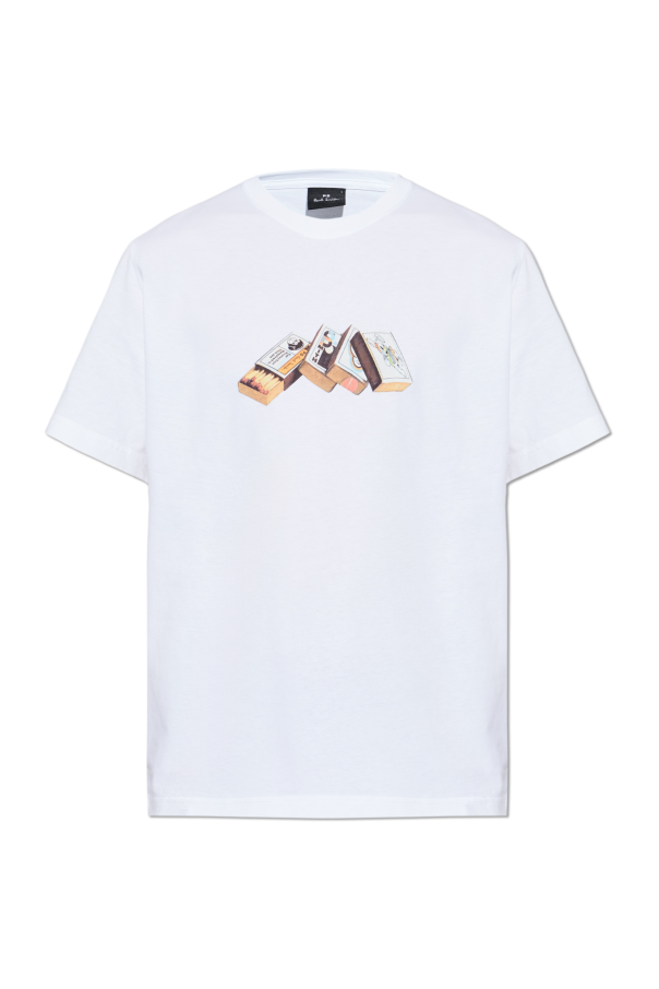 T-shirt with colorful print od PS Paul Smith
