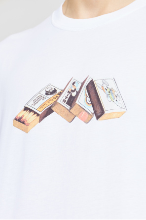 PS Paul Smith Camiseta con estampado de colores