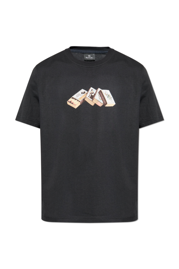 T-shirt with colorful print od PS Paul Smith
