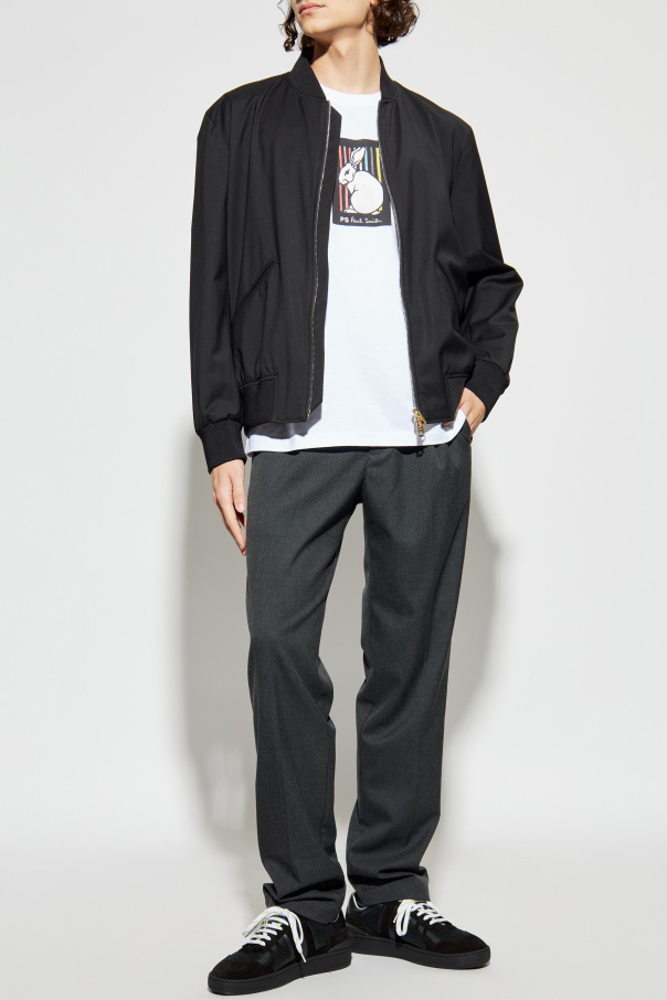 PS Paul Smith T-shirt z kolorowym nadrukiem