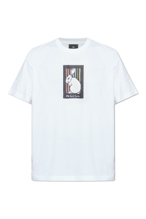 T-shirt with colorful print