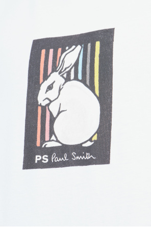 PS Paul Smith T-shirt z kolorowym nadrukiem