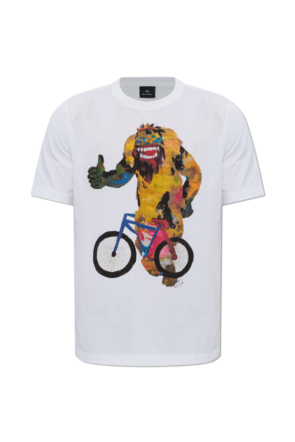 T-shirt with colorful print od PS Paul Smith