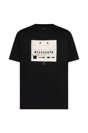 Camiseta con estampado de colores