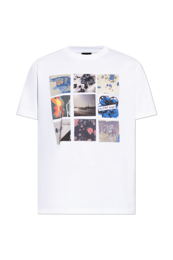 T-shirt with colorful print od PS Paul Smith