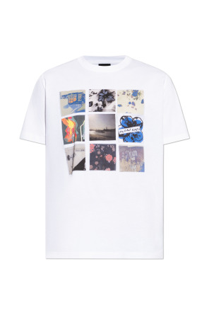 Camiseta con estampado de colores