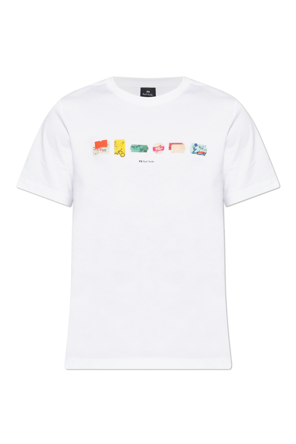 T-shirt with colorful print od PS Paul Smith