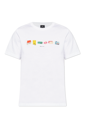 Camiseta con estampado colorido
