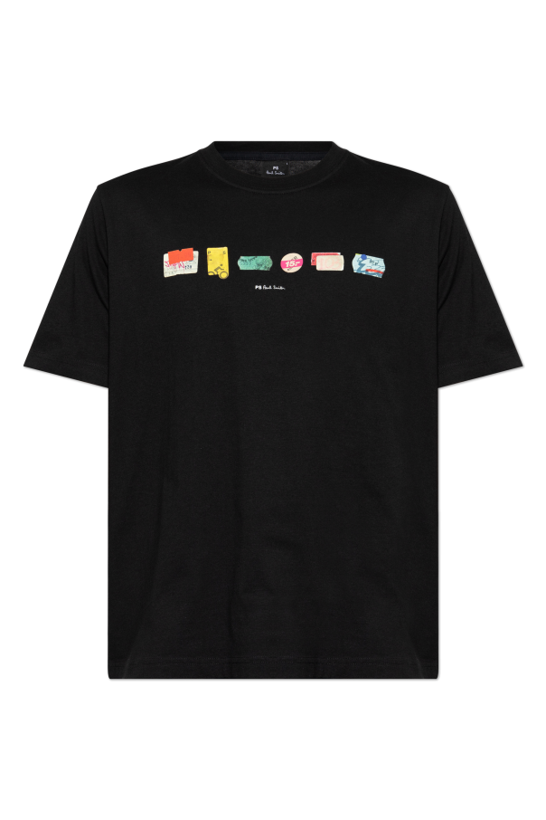 T-shirt with colourful print od PS Paul Smith