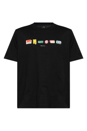 Camiseta con estampado de colores