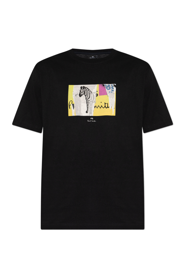 T-shirt with colorful print od PS Paul Smith