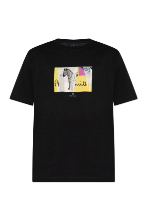 Camiseta con estampado colorido