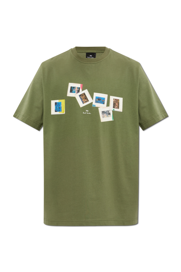 T-shirt with colourful print od PS Paul Smith
