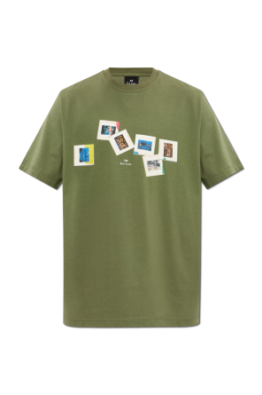 Camiseta con estampado de colores