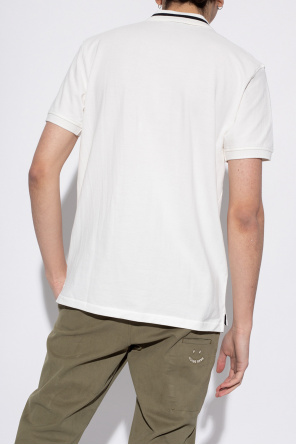 Pull&Bear polo White Blanc polo White shirt with logo