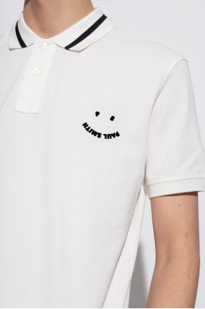 Pull&Bear polo White Blanc polo White shirt with logo